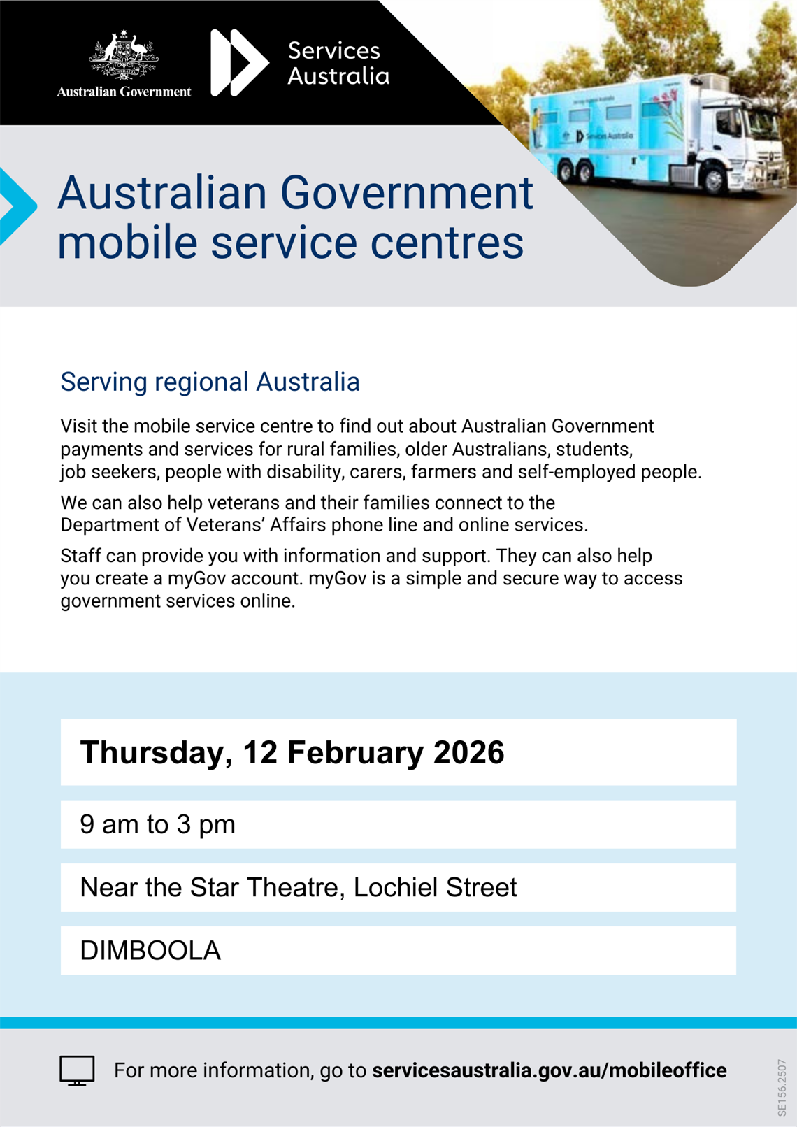 Australian Government Mobile Service Centres Dimboola Poster.png