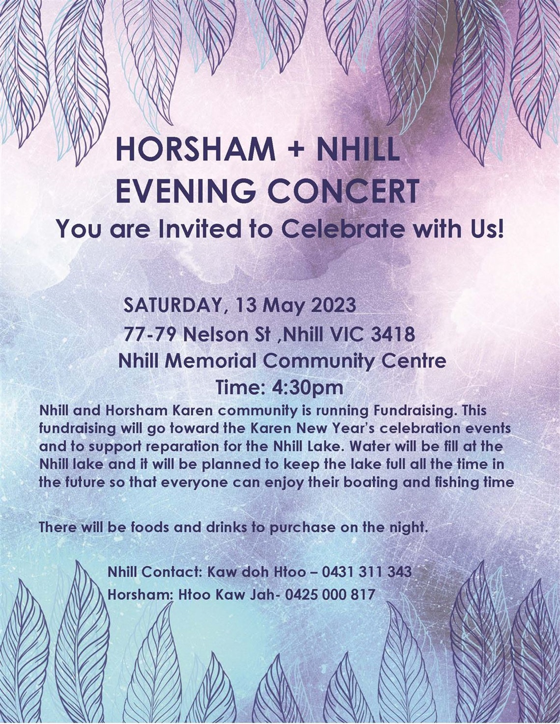 Nhill and Horsham Karen Concert Fundraiser.jpg