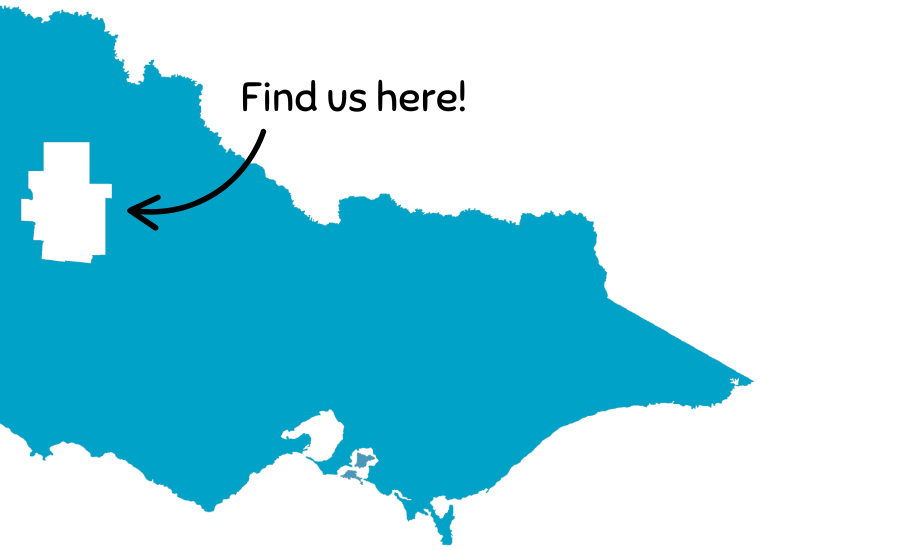 Hindmarsh Shire Council Victoria Map blue.png