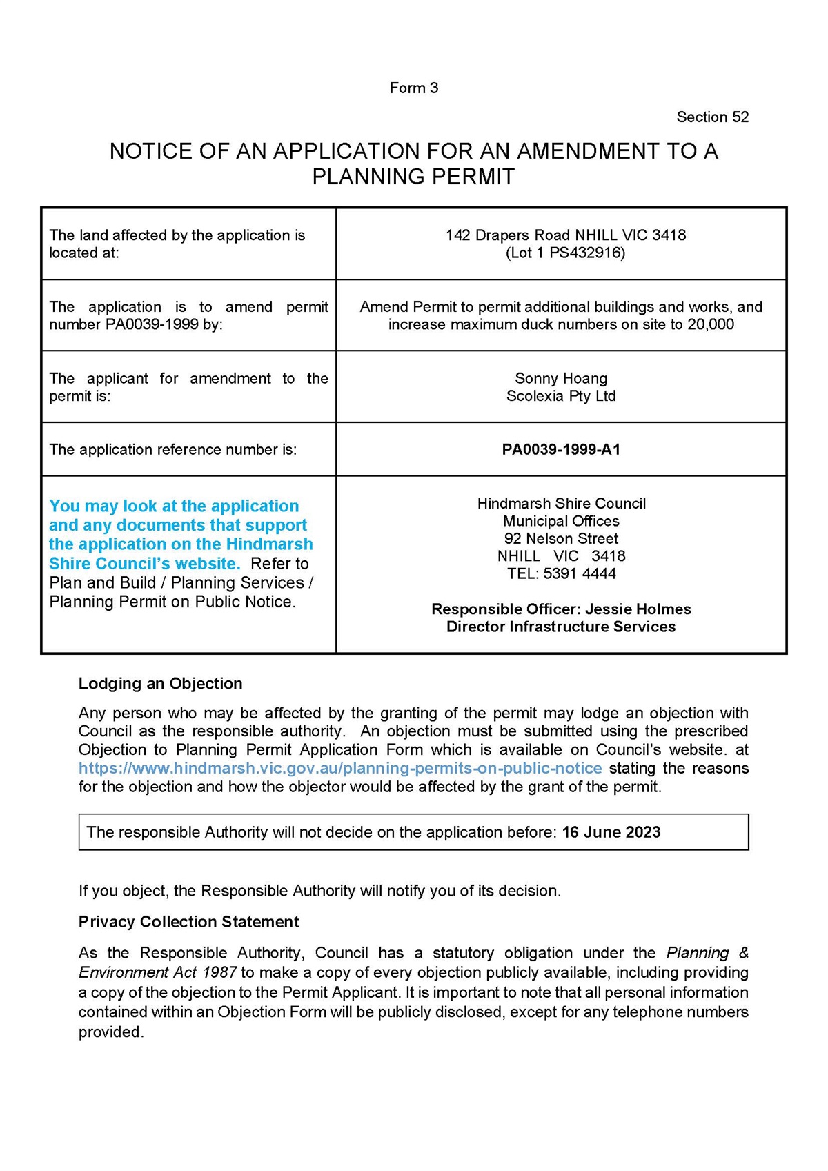 2023_05_25 Advert PA0039-1999-A1 - Form 3.jpg