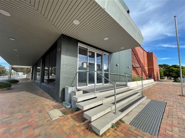 Entrance to building
