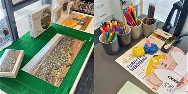 Rainbow Library Puzzle Zone and Kids Activities