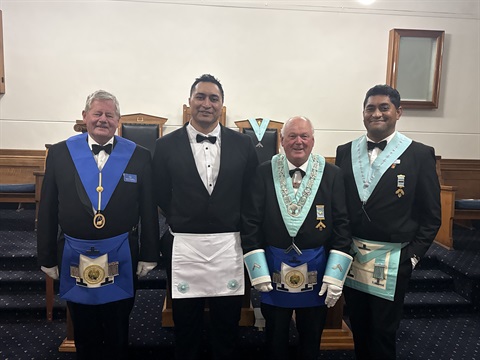 Members of the lodge